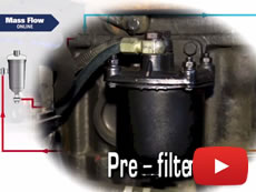 Installation of a fuel flow meter (FUEL-VIEW) for diesel