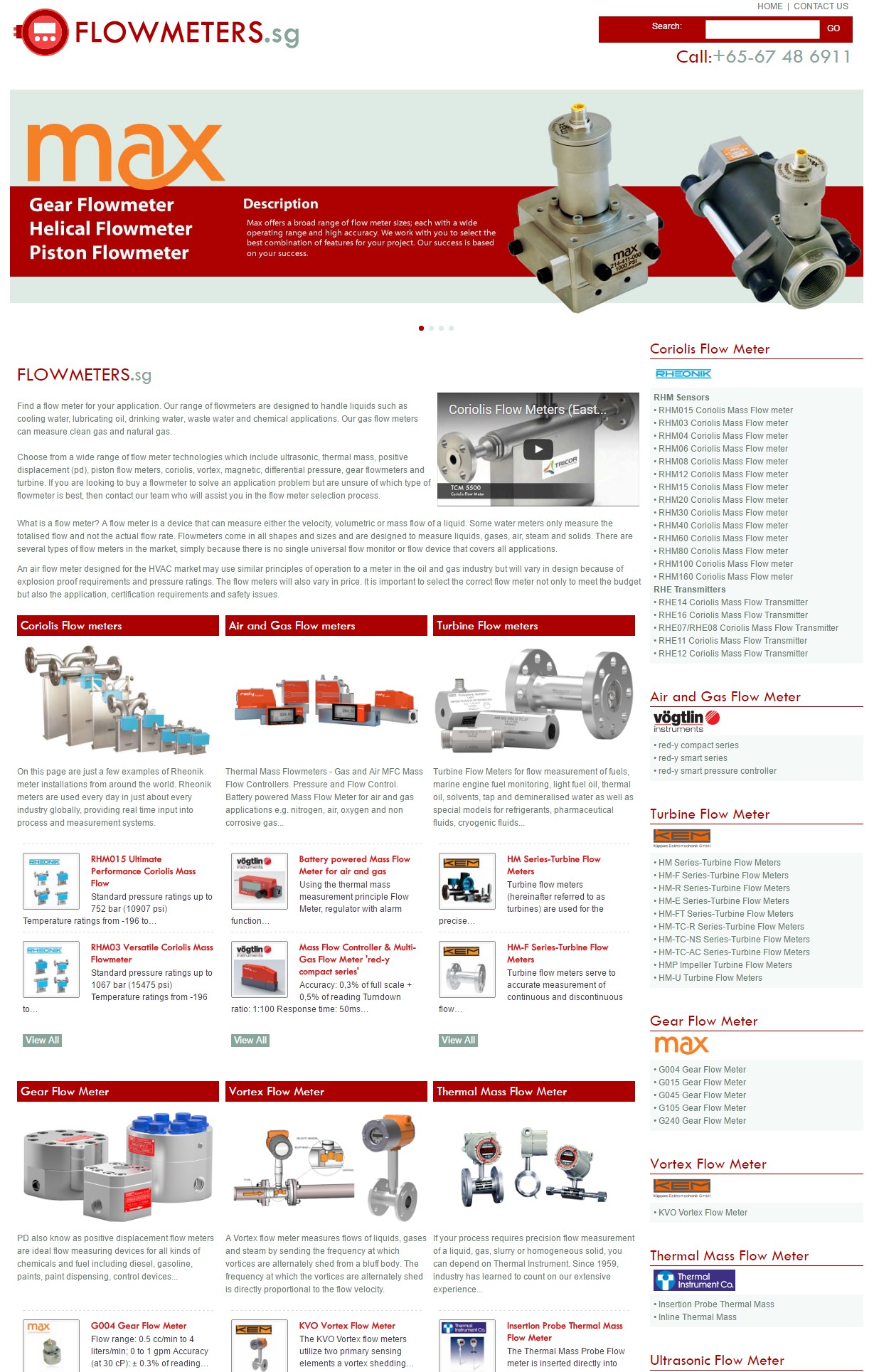 Flowmeter Supplier Singapore