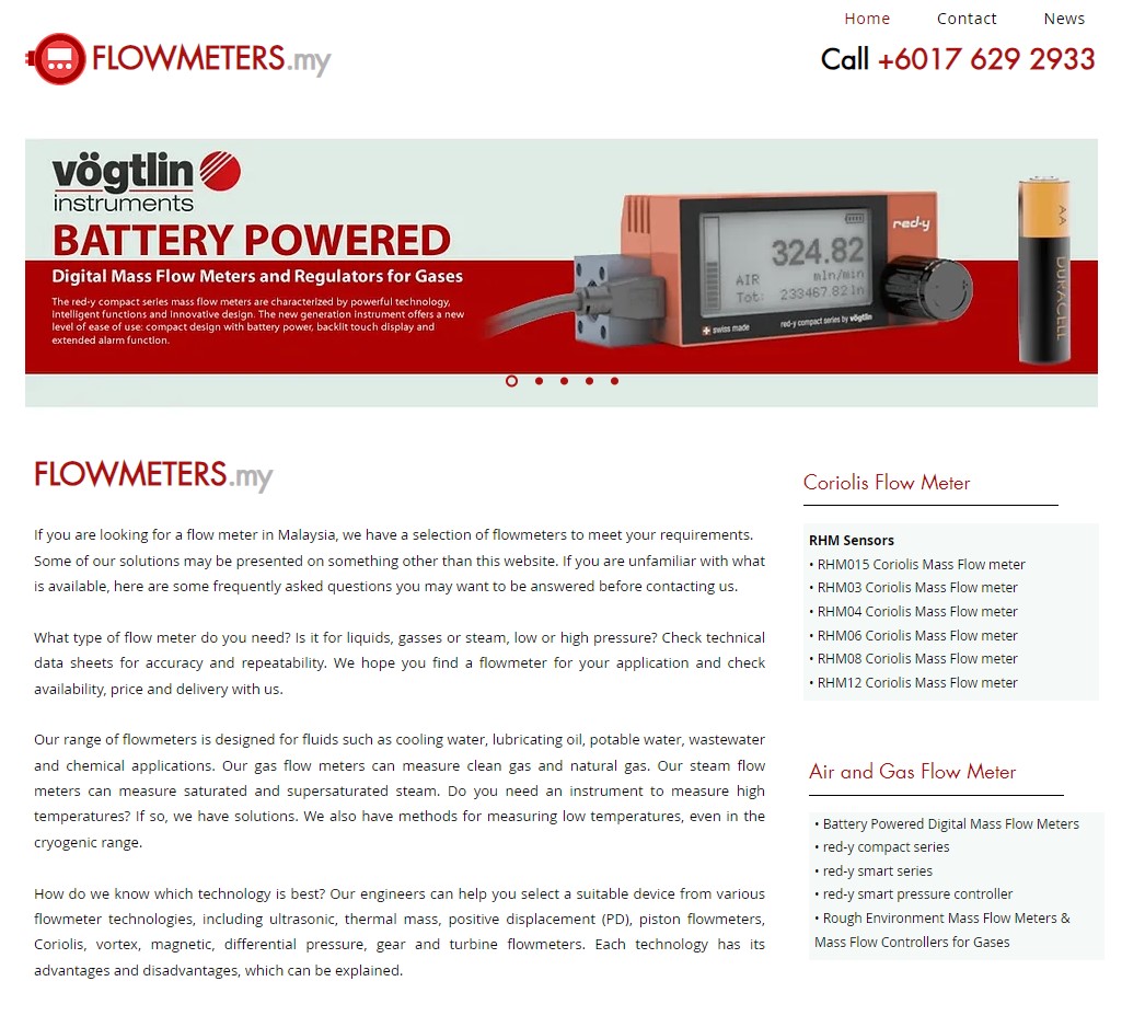 Flowmeter Supplier Malaysia Flow Meter Suppliers Manufacturers